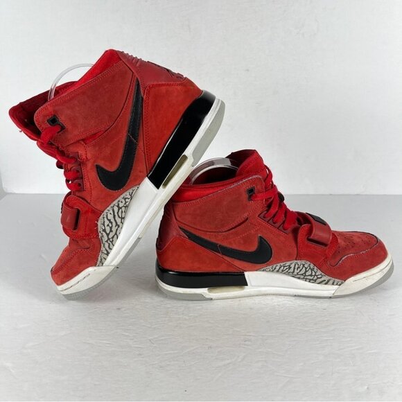 Nike Air Jordan Legacy 312 Toro Varsity Red AT4040 601 Size 7Y - Picture 4 of 8